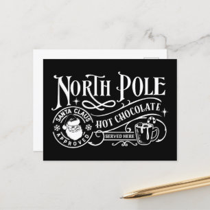 Cartes Pour Fêtes Annuelles chocolat chaud du Pôle Nord