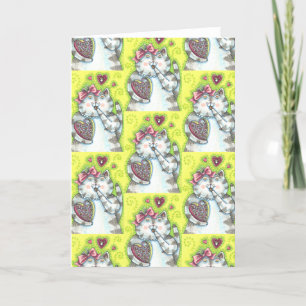 CARTES POUR FÊTES ANNUELLES CHOCOLATS DE L'ADMIRATEUR SECRET DE KITTEN, VALENT