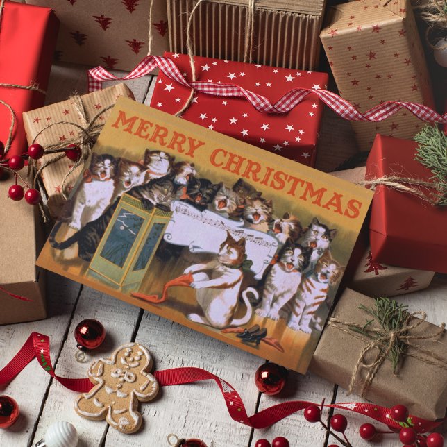 Cartes Pour Fêtes Annuelles Chorale de Noël (Créateur téléchargé)