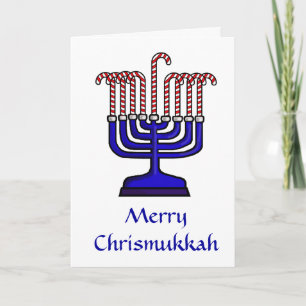 Cartes Pour Fêtes Annuelles Chrismukkah Spirit of the Season Greeting Card