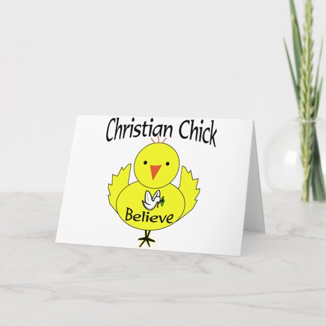 Cartes Pour Fêtes Annuelles Christian Chick (Devant)