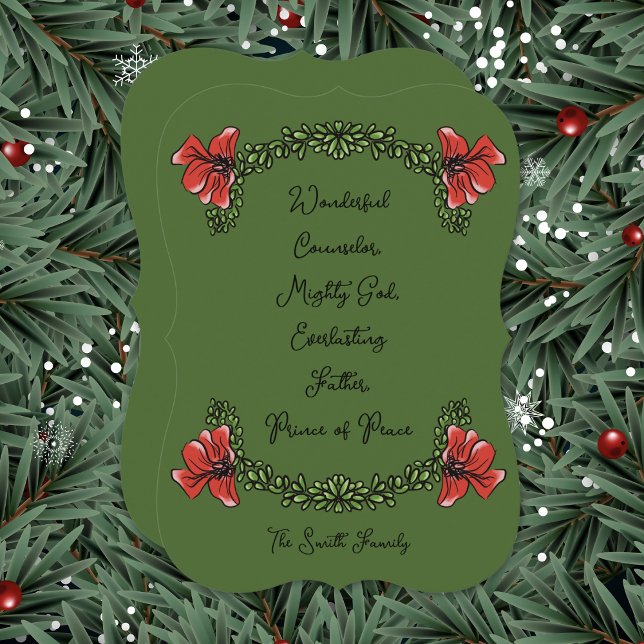 Cartes Pour Fêtes Annuelles Christian Christmas Card (Créateur téléchargé)