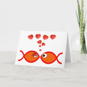 Cartes Pour Fêtes Annuelles Christian Valentine Orange v2
