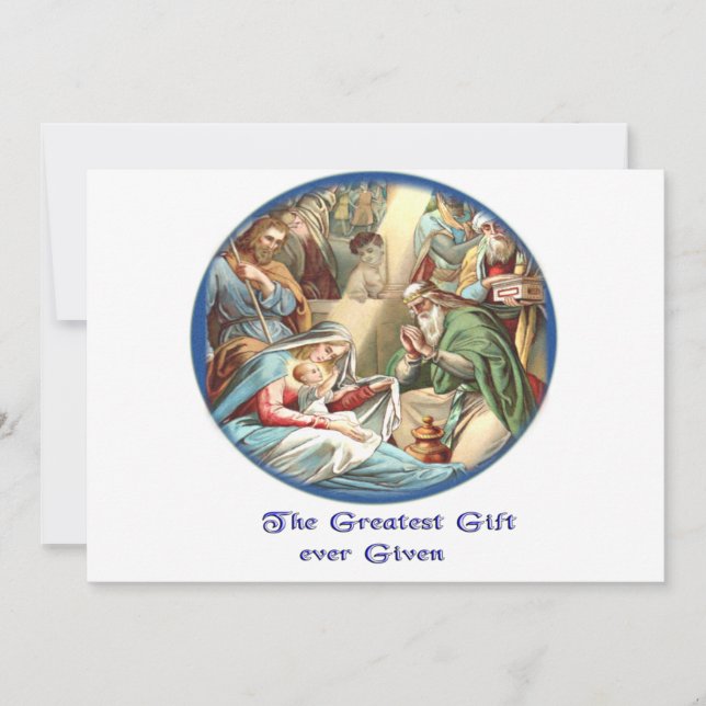 Cartes Pour Fêtes Annuelles Christimas de mignons animaux (Devant)