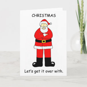 Cartes Pour Fêtes Annuelles Christmas Bah Humbug