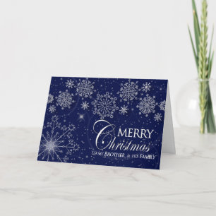 Cartes Pour Fêtes Annuelles CHRISTMAS - BROTHER et HIS FAMILY