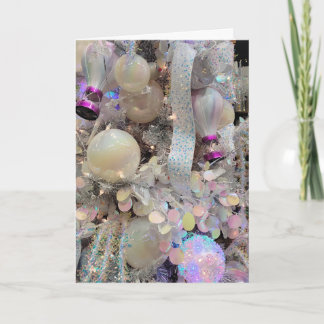 Cartes Pour Fêtes Annuelles Christmas Bulbs Scene 2 Card