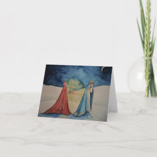 Cartes Pour Fêtes Annuelles Christmas by Lantern Light