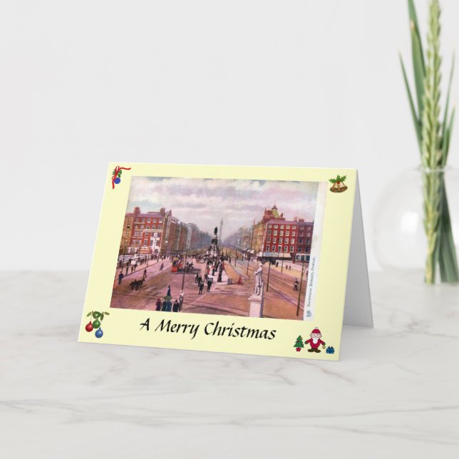 Cartes Pour Fêtes Annuelles Christmas Card - Dublin, Irlande (Devant)