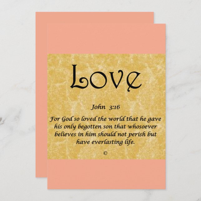 Cartes Pour Fêtes Annuelles christmas card ---love (Devant / Derrière)