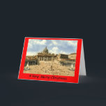 Cartes Pour Fêtes Annuelles Christmas Card - Rome, Vatican<br><div class="desc">The image on this Christmas Card has been reproduced from an old postcard.</div>