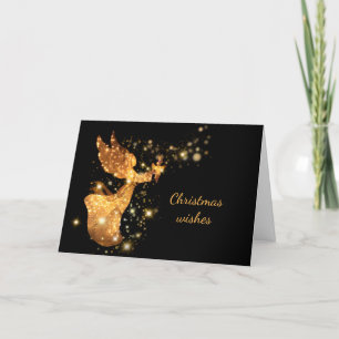 Cartes Pour Fêtes Annuelles Christmas Carol Hark the Herald Angel's Sing 