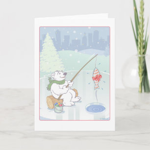 Cartes Pour Fêtes Annuelles "Christmas Catch" par Gerry O'Neill