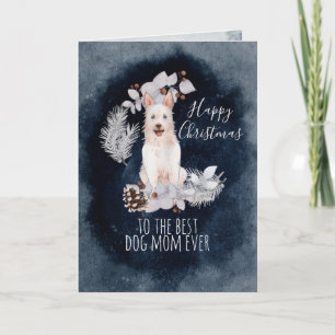 Cartes Pour Fêtes Annuelles Christmas Chien Maman