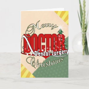 Cartes Pour Fêtes Annuelles CHRISTMAS Chirurgie dentaire