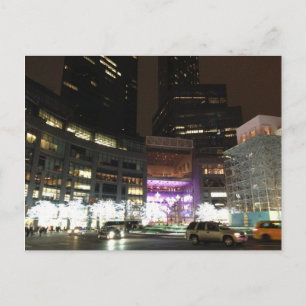 Cartes Pour Fêtes Annuelles Christmas Columbus Circle New York City NYC Photo