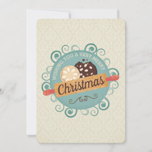 Cartes Pour Fêtes Annuelles Christmas cookies baking personalized holiday