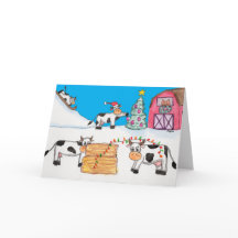 Christmas Cows