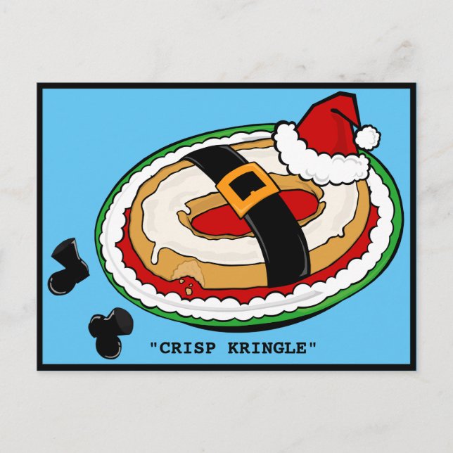 CARTES POUR FÊTES ANNUELLES CHRISTMAS CRISP KRINGLE POSTCARD (Devant)