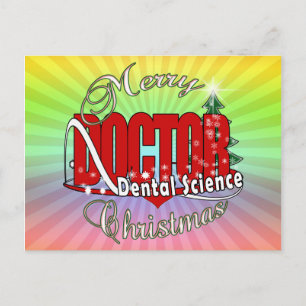 Cartes Pour Fêtes Annuelles CHRISTMAS Dental Science
