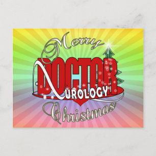 CARTES POUR FÊTES ANNUELLES CHRISTMAS DOCTOR UROLOGY UROLOGISTE