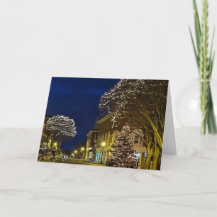 Cartes Pour Fêtes Annuelles Christmas Downtown Plymouth, MA