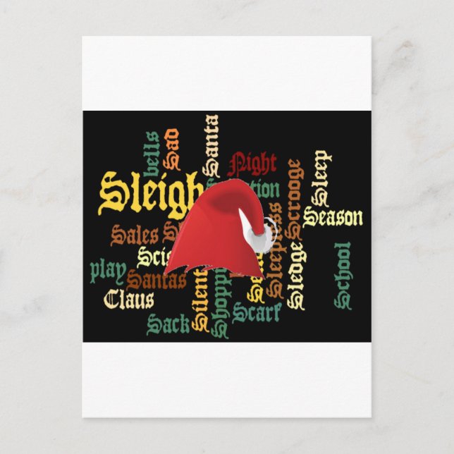 Cartes Pour Fêtes Annuelles Christmas empoisonne Have a Nice Day & a Better Ni (Devant)