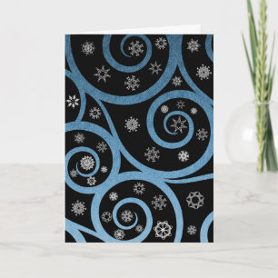 Cartes Pour Fêtes Annuelles Christmas Eve Night Holiday Cards