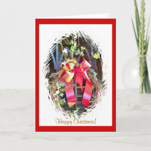 CARTES POUR FÊTES ANNUELLES CHRISTMAS GARLAND