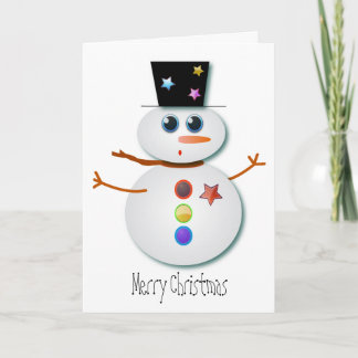 Cartes Pour Fêtes Annuelles Christmas Greeting cards : M. Snowman