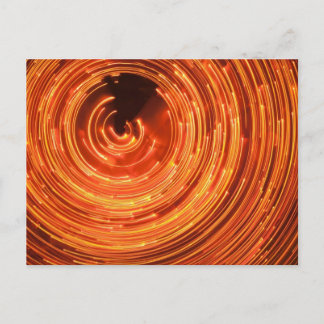 Cartes Pour Fêtes Annuelles Christmas Light Swirl Postcard