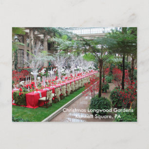 Cartes Pour Fêtes Annuelles Christmas Longwood Gardens Kennett Carré, PA