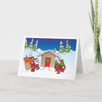 Cartes Pour Fêtes Annuelles Christmas moving card