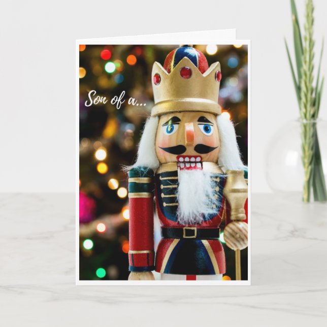 Cartes Pour Fêtes Annuelles Christmas - Nutcracker (Devant)