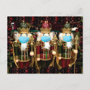 Cartes Pour Fêtes Annuelles Christmas Nutcracker Soldiers Masked