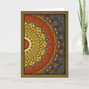 Cartes Pour Fêtes Annuelles Christmas Ornament Mandala