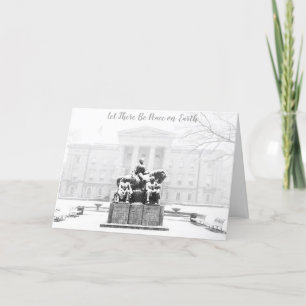 Cartes Pour Fêtes Annuelles Christmas Raleigh NC North Carolina State Capitol