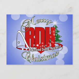 Cartes Pour Fêtes Annuelles CHRISTMAS RDH Dental Hygienist