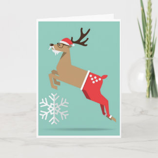 Cartes Pour Fêtes Annuelles Christmas - Reindeer