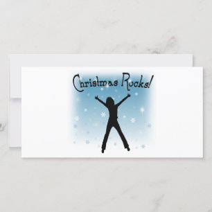 Cartes Pour Fêtes Annuelles Christmas Rocks!
