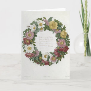 Cartes Pour Fêtes Annuelles Christmas Roses