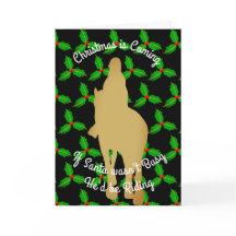 Christmas Santa Would be Riding