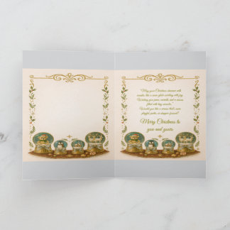 Cartes Pour Fêtes Annuelles Christmas Snow Globe Card