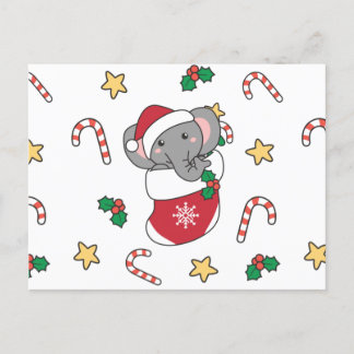 Cartes Pour Fêtes Annuelles Christmas Snow Winter Animals Classic