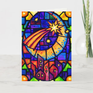 Cartes Pour Fêtes Annuelles Christmas STAR Greeting Card