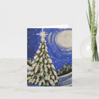 Cartes Pour Fêtes Annuelles Christmas Tree