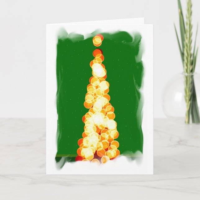 Cartes Pour Fêtes Annuelles Christmas Tree (Devant)