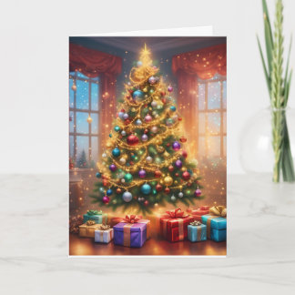 Cartes Pour Fêtes Annuelles Christmas Tree