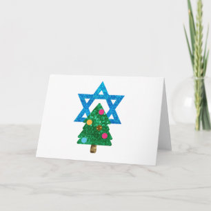 Cartes Pour Fêtes Annuelles christmukkah hanoukka