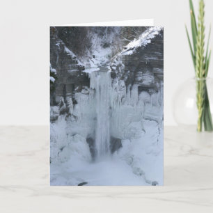 Cartes Pour Fêtes Annuelles Chutes de Taughannock